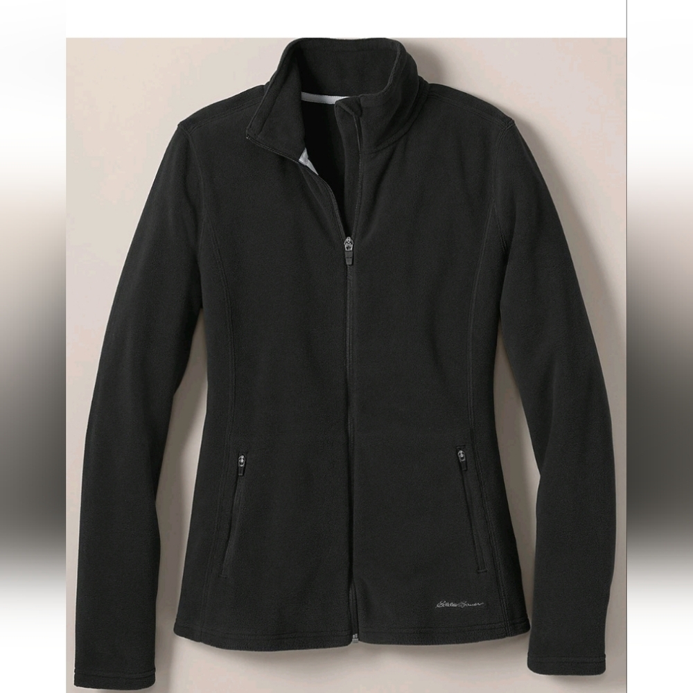Eddie Bauer Fleece Zip Up Jacket Purple L